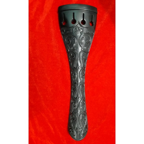 Double Bass Carved Tailpiece in Round Model Double Bass Carved Tailpiece in Round Model
